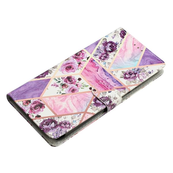 iPhone 17 Pro Fodral Med Tryck Lila Blommor