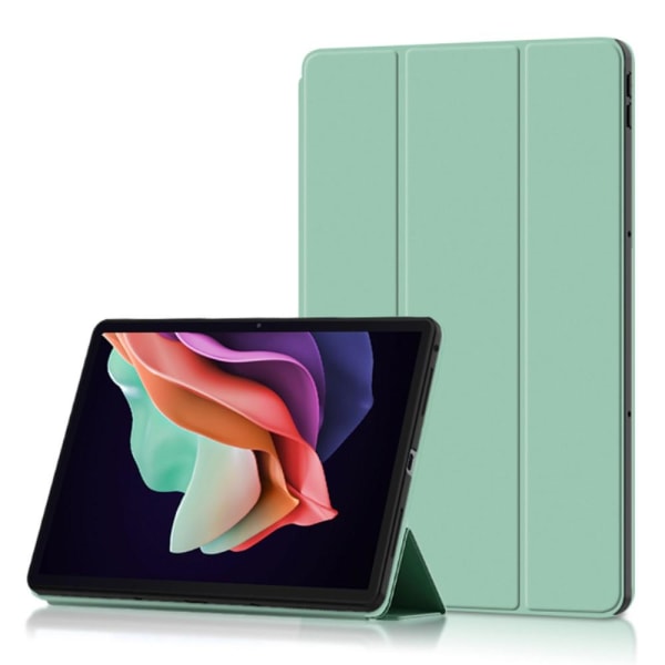 Lenovo Tab P11 Gen 2 Fodral Tri-Fold Läder Grön