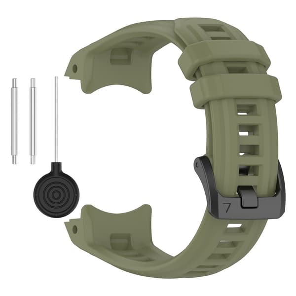 Garmin Instinct E 45 mm Klockarmband Silikon Grön