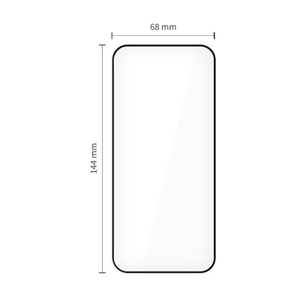 Tech-Protect iPhone 16/15 2-PACK Skärmskydd QuickSet+ Härdat Glas