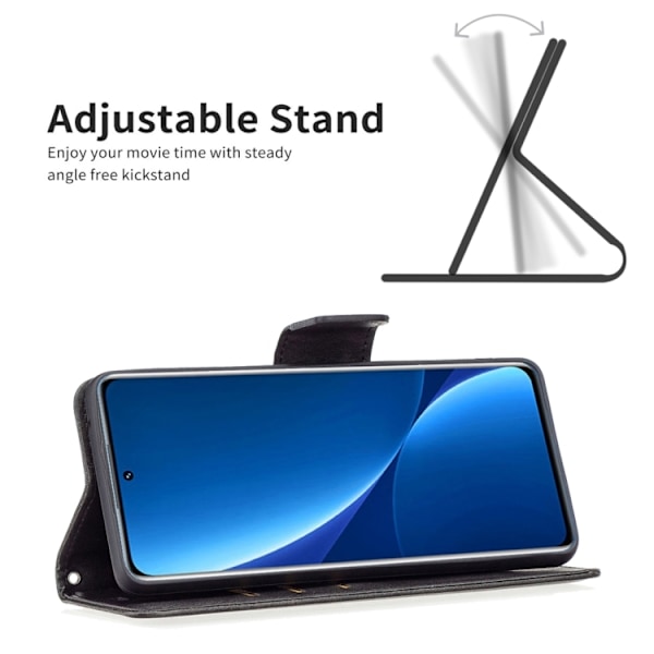Xiaomi 12 Pro Fodral Shark Solid Svart