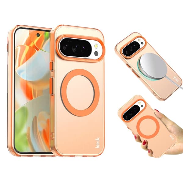 IMAK Google Pixel 10/10 Pro Skal MagSafe Anti Drop Orange