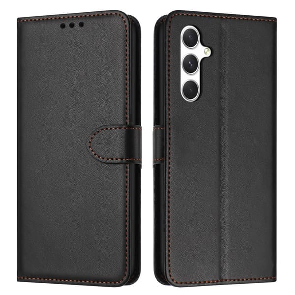 Samsung Galaxy S26 Fodral Läder Svart