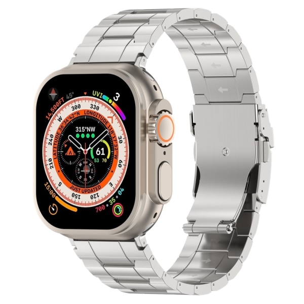 Apple Watch 41/40/38 mm Armband Steel Titanium Silver