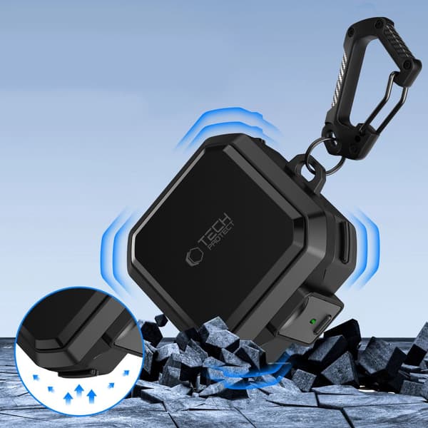 Tech-Protect Galaxy Buds 4 / 4 Pro Skal MagSafe Carbonox Svart