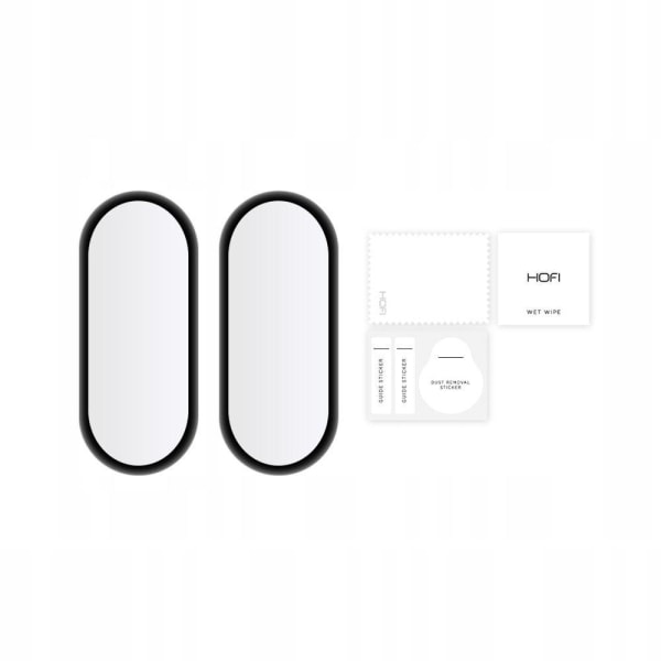 HOFI Xiaomi Mi Smart Band 7 2-PACK Skärmskydd Hybrid Glas