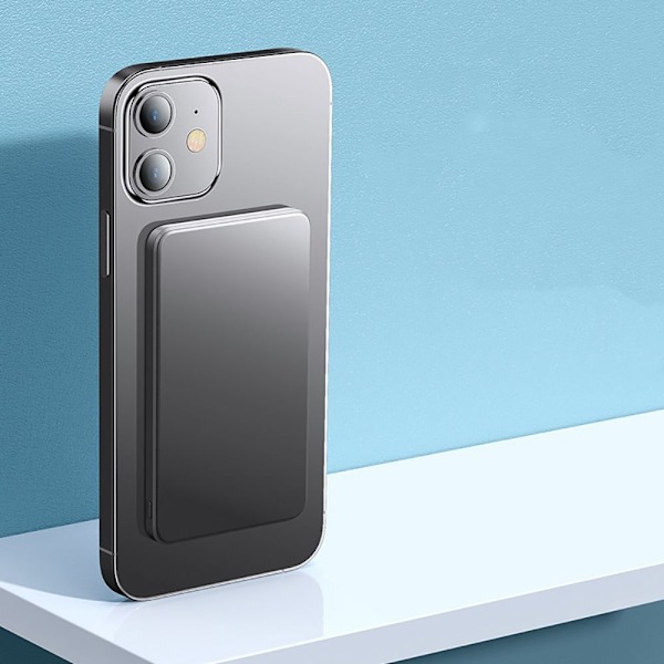 Tech-Protect 15W 5000 mAh Trådlös Powerbank MagSafe Kompatibel Svart