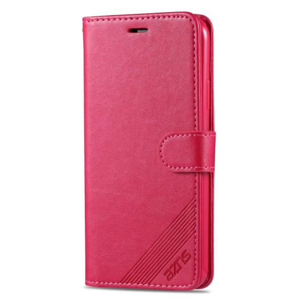iPhone 12 Mini - AZNS Plånboksfodral - Röd Red Röd