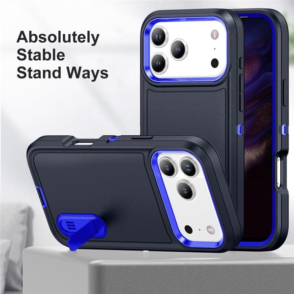 iPhone 17 Pro Max Skal Extreme Shockproof Hybrid Blå
