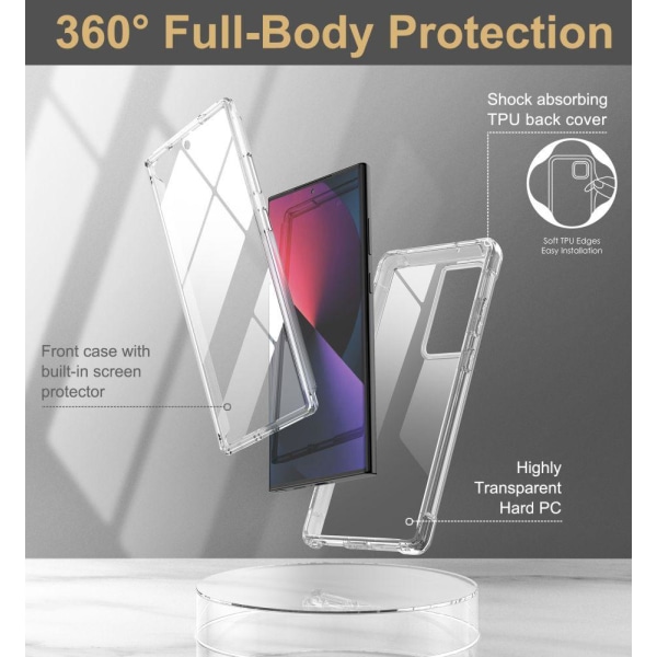 Tech-Protect Galaxy S23 Ultra Skal Kevlar Pro Transparent