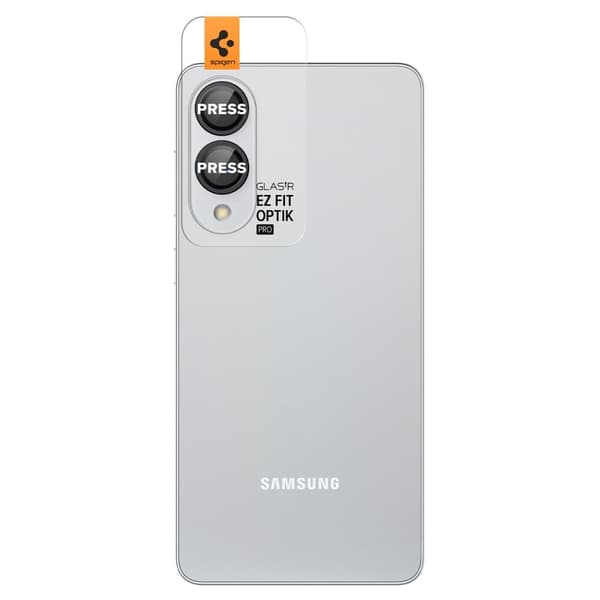 Spigen Galaxy S25 Edge 2-PACK Linsskydd GLAS.tR "Ez Fit" Svart