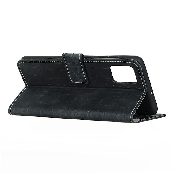 Xiaomi Redmi 9T - Krokodil Textur Fodral - Svart Black Svart