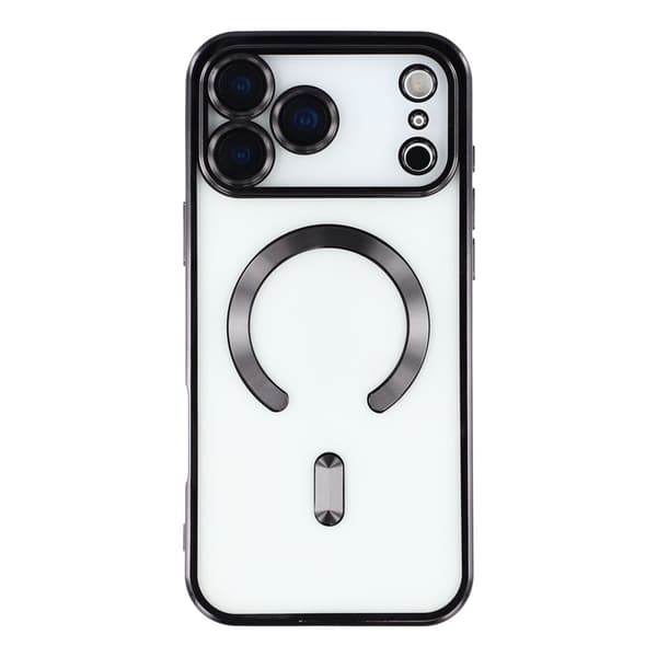 iPhone 17 Pro Skal MagSafe Electroplated TPU Svart