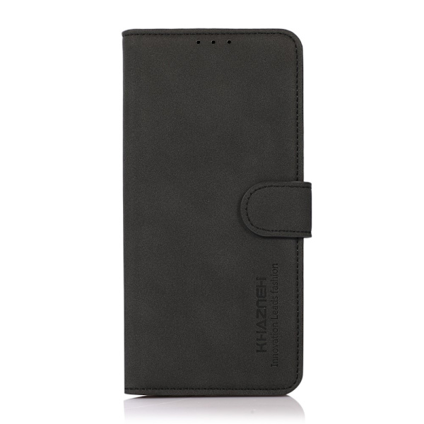 KHAZNEH Samsung Galaxy A04s / A13 5G Fodral Retro Läder Svart