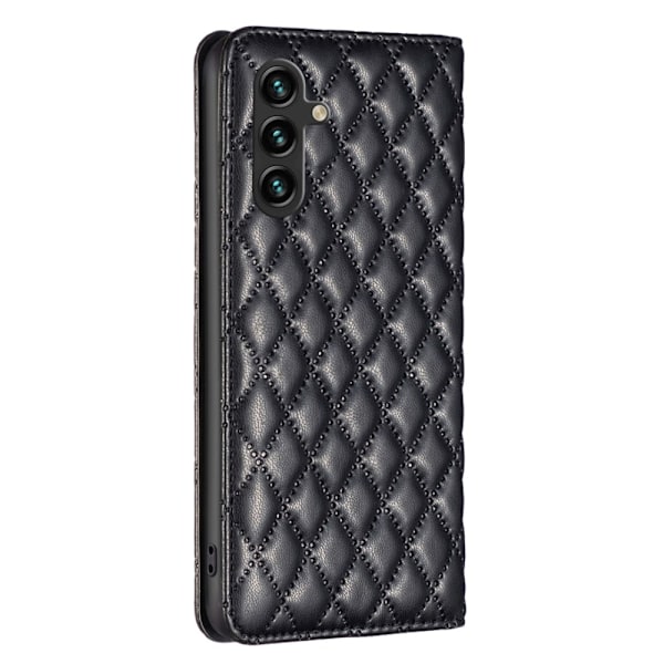 Samsung Galaxy A35 5G Fodral Flip Diamond Läder Svart