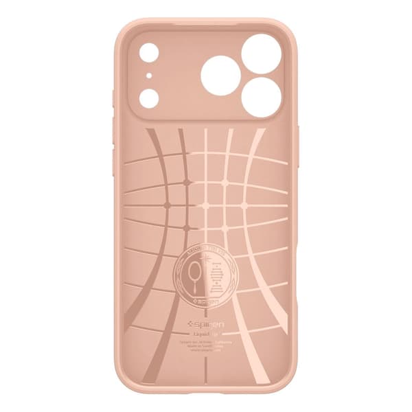 Spigen iPhone 18 Pro Max / 17 Pro Max Skal Liquid Air Rose Titanium