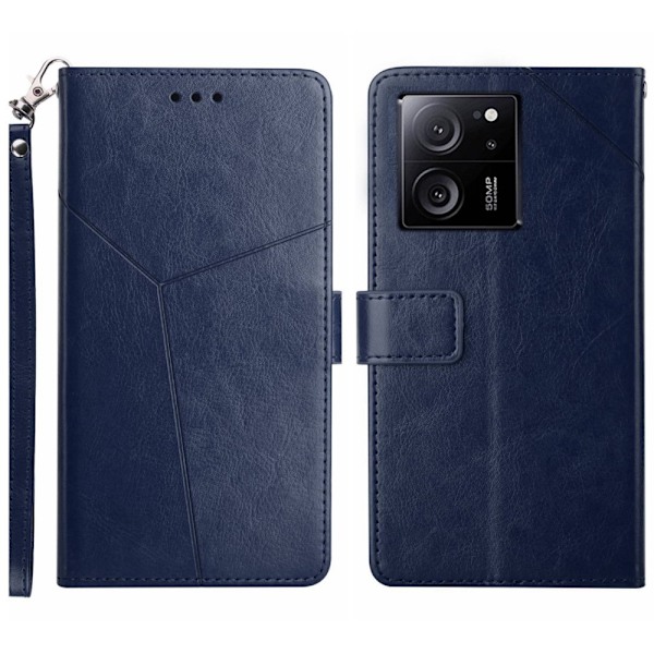 Xiaomi 13T / 13T Pro Fodral Y-Shape Blå