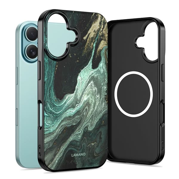 Tech-Protect iPhone 16 Skal MagSafe Lamano Verde Aura