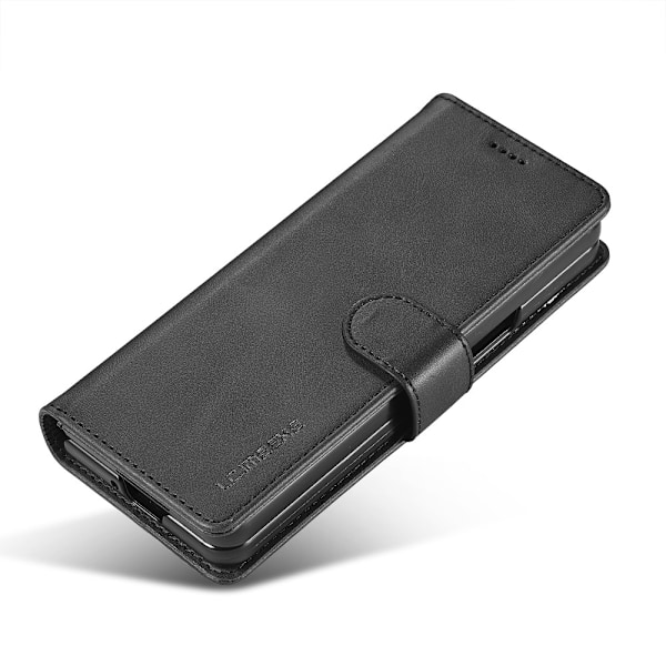 LC.IMEEKE Galaxy Z Fold 6 Fodral Läder Svart