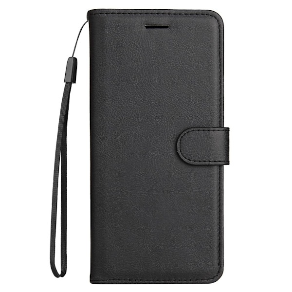 Xiaomi Redmi 10 Fodral Solid Läder Svart