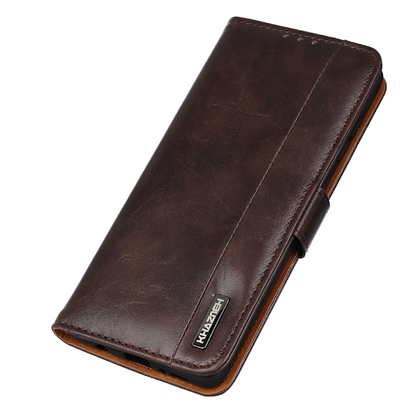 Samsung Galaxy A72 - KHAZNEH Läder Fodral - Brun Brown Brun