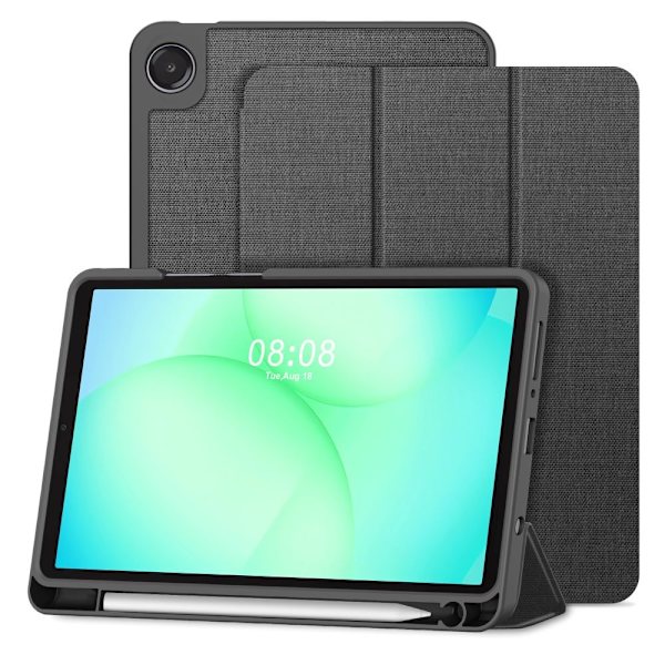 Tech-Protect Galaxy Tab A11/A9 Fodral SC Canvas Charcoal Grey