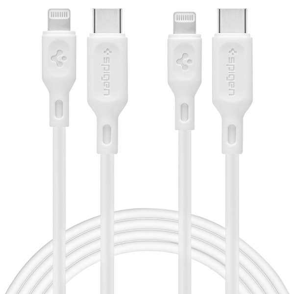 Spigen 1m MFI Lightning - USB-C Kabel DuraSync Vit
