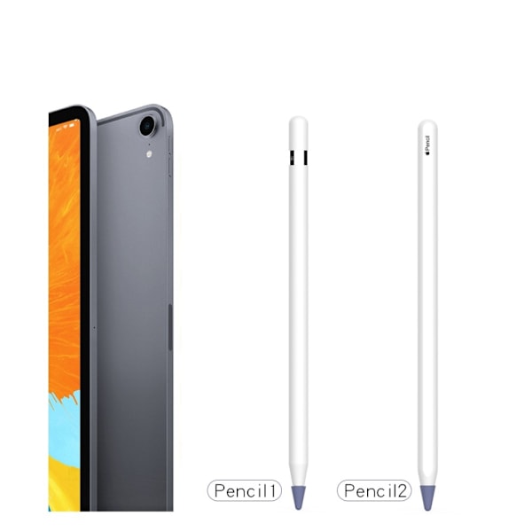 8-PACK Apple Pencil 1/2/Pro Spetsskydd / Tip Cover Grön
