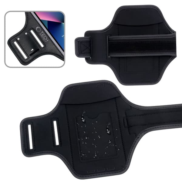Tech-Protect Universalt Sportarmband Svart
