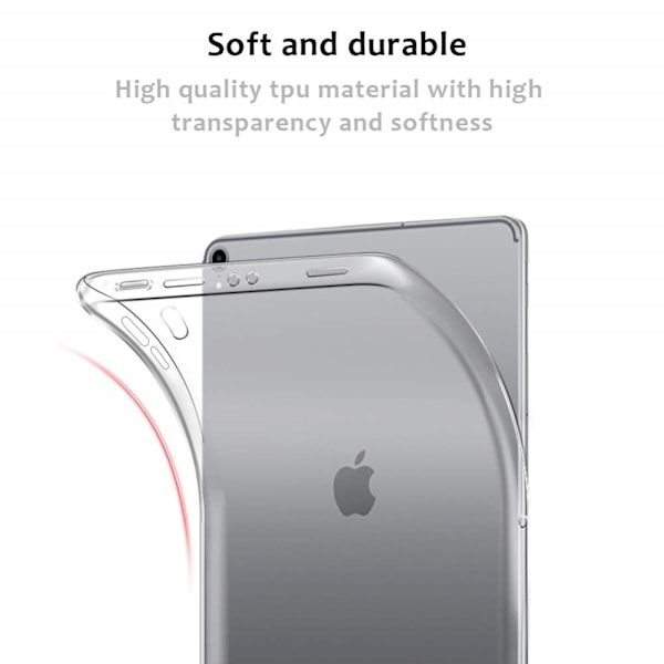 iPad Air 2025-2020 / Pro 11 2018 Skal Transparent TPU