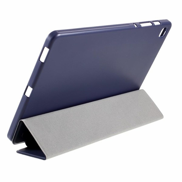 Samsung Galaxy Tab S6 Lite - AMORUS Tri-Fold Fodral - Mörk Blå