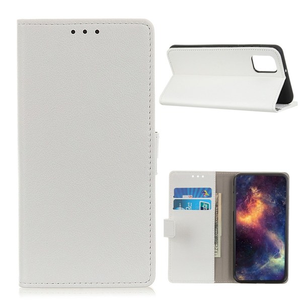 OnePlus 8T / 8T+ - Läder Fodral - Vit White Vit