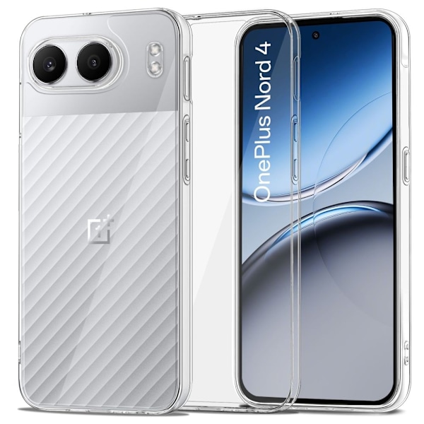 Tech-Protect OnePlus Nord 4 Skal FlexAir Hybrid Clear
