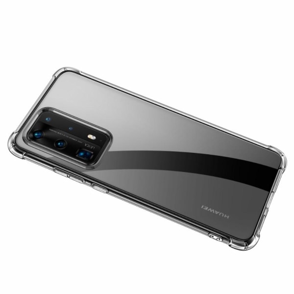 Huawei P40 - Stöttåligt TPU Skal - Transparent
