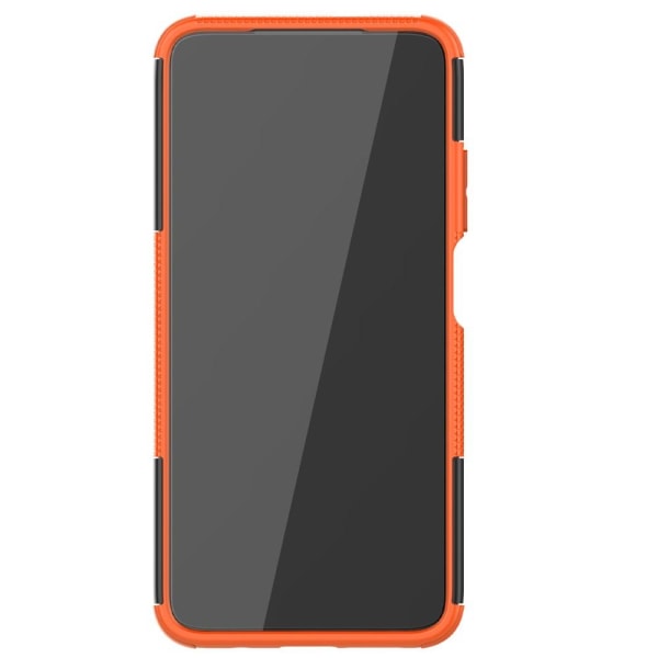 Xiaomi Redmi 9T - Ultimata Stöttåliga Skalet med Stöd - Orange Orange Orange