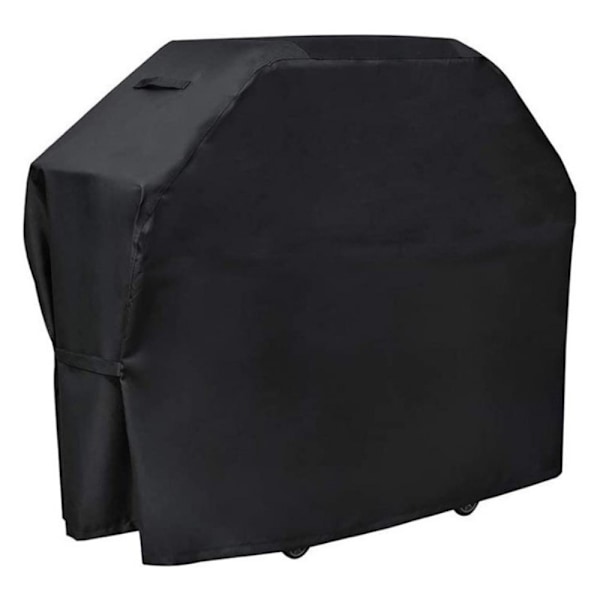 Grillöverdrag 420D Vattentätt 150x100x125 cm Svart