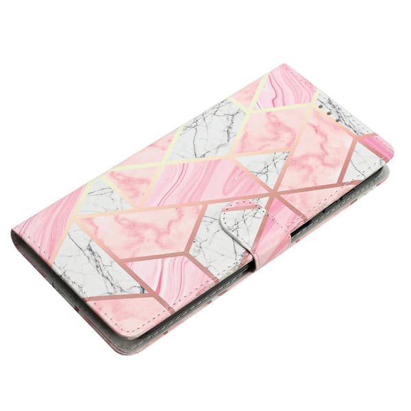 Honor Magic7 Pro Fodral Med Tryck Rosa Marmor
