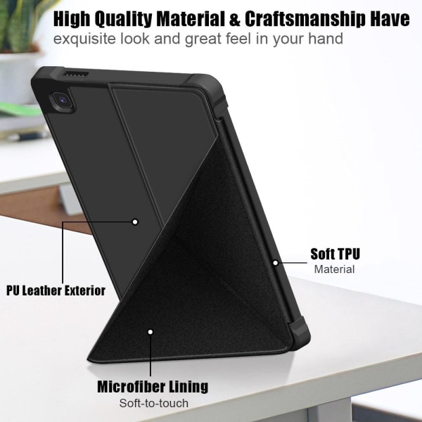 Samsung Galaxy Tab A7 Lite 8.7 - Origami Case Stand Fodral - Sva