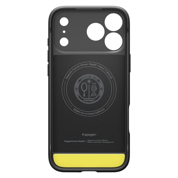 Spigen iPhone 17 Pro Max Skal MagSafe Rugged Armor Matt Svart