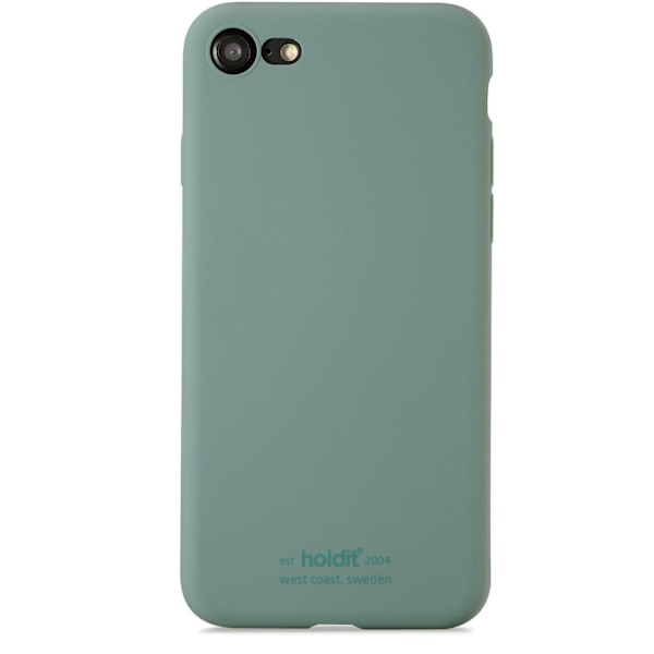 iPhone 7/8/SE (2020/2022) - holdit Mobilskal Silikon - Moss Green Moss Green