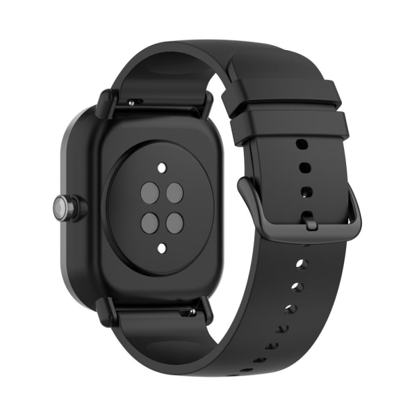 Silikon Armband För Smartwatch (20 mm) - Svart