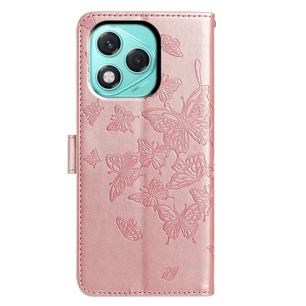 Honor 400 Lite Fodral Fjäril Tryck Roséguld