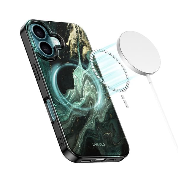 Tech-Protect iPhone 16 Skal MagSafe Lamano Verde Aura