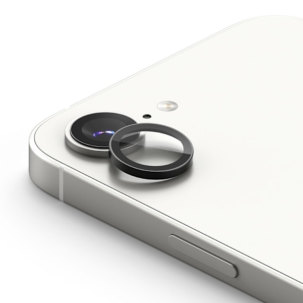 Ringke iPhone 16e 2-PACK Linsskydd Härdat Glas Svart