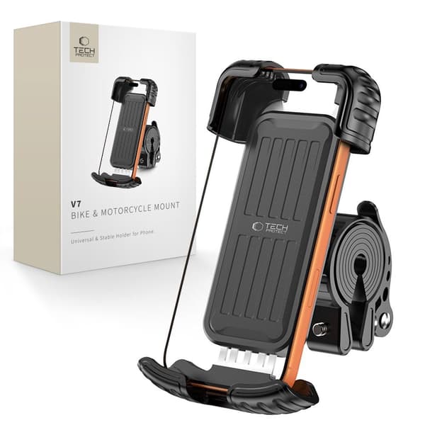 Tech-Protect Universal Mobilhållare Cykel V7 Svart