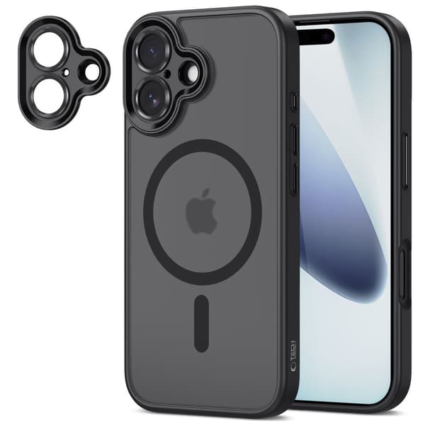 Tech-Protect iPhone 17 Skal MagSafe MagCam Matt Svart