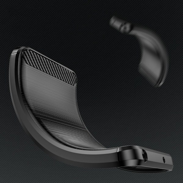 Tech-Protect Motorola Moto G24/G04 Skal TPU Carbon Svart