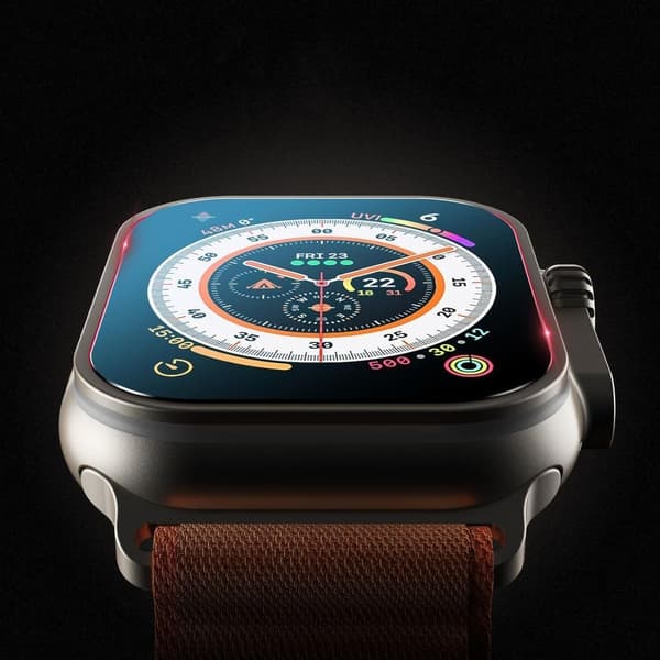 Tech-Protect Apple Watch Ultra 49 mm 2-PACK Skärmskydd EasySet+