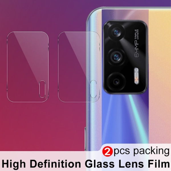 Realme GT 5G - 2-pack IMAK Linsskydd I Härdat Glas