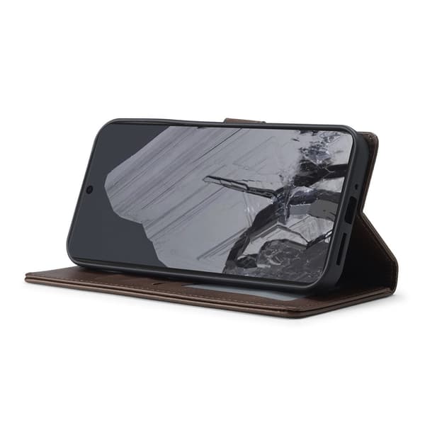 LC.IMEEKE Google Pixel 10 Pro XL Fodral Läder Brun